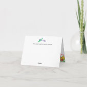 Carte cadeau de vacances : Sonnette de Noël (Dos)