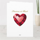 Carte cadeau de vœux significative 2026 (Dos)