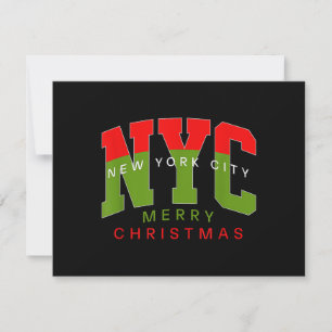Carte Cadeau de voyage à New York City New York Joyeux N
