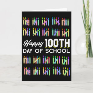 Carte Cadeau d'élève pour la 100e journée d'école 100 jo