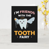 Carte Cadeau Dentiste Féminin (Fleur jaune)