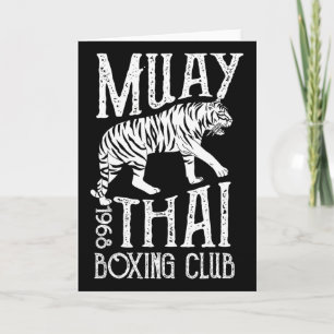 Carte Cadeau d'entraînement au club de kickboxing Tiger 