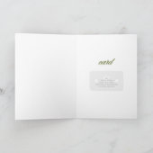Carte cadeau DIY Noël "Yule" (Intérieur)