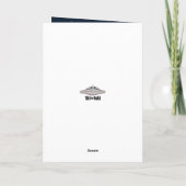 Carte Cadeau d'occasion de vaisseau spatial extraterrest (Dos)