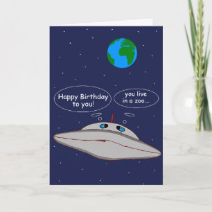 Carte Cadeau d'occasion de vaisseau spatial extraterrest