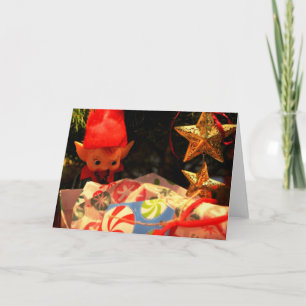 Carte cadeau d'ornement et de Noël