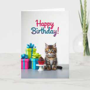 Carte Cadeau Douce Chatte