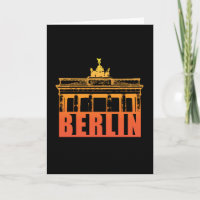 Cadeau drôle de Berlin Allemagne Ville Paysage urb