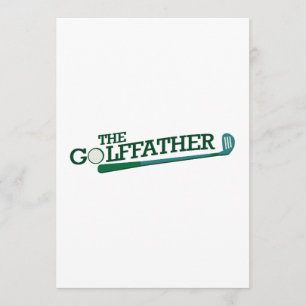 Carte Cadeau drôle de fête des pères de papa de golf