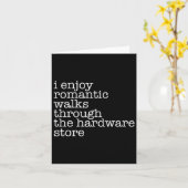 Carte Cadeau drôle d'outils de quincaillerie pour papa b (Fleur jaune)