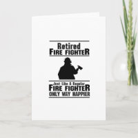 Cadeau drôle en chef retiré d'homme du feu de
