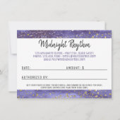 Carte cadeau du cycle lunaire à l'aquarelle pour l (Dos)