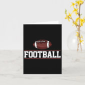 Carte Cadeau du joueur de football (Fleur jaune)