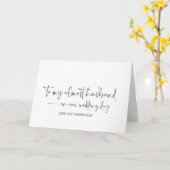 Carte Cadeau du jour du mariage pour le mari d'être de l (Fleur jaune)