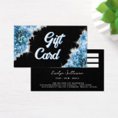 Carte cadeau en cristaux bleus (Bureau)