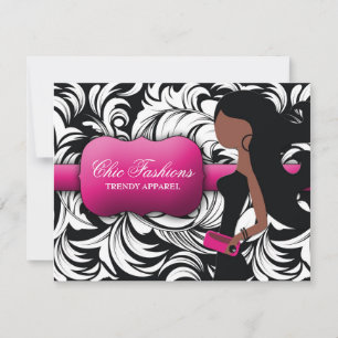 Carte cadeau Fashionista 311 Africain-Américain