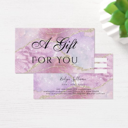 Carte cadeau Faux Pearlescent (Bureau)