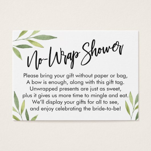 Carte cadeau Fête des mariées sans enrobage vert (Devant)