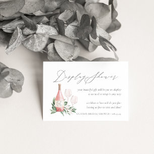 Carte cadeau Fête des mariées vin rosé