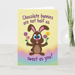 Carte Cadeau Fleur de Lapin Mignon