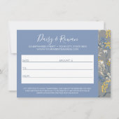 Carte cadeau Fleur sauvage Daisy & Rowan (Dos)