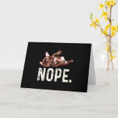 Carte Cadeau Frenchie | Bouledogue français Non. (Fleur jaune)