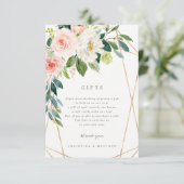 Carte cadeau Geometric Spring Romance (Debout devant)