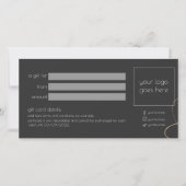 Carte cadeau Gold & Black Business (Devant)