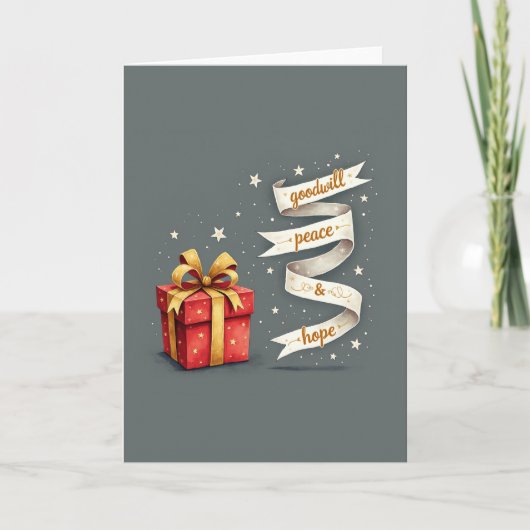 Carte cadeau Goodwill Peace Hope (Devant)