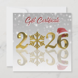 Carte Cadeau Grande Or 2026 Carte Cadeau de Fêtes