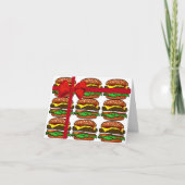 Carte cadeau Hamburger (Devant)