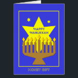 Carte cadeau Hannukkah Money<br><div class="desc">Carte Cadeau Ménorah.</div>