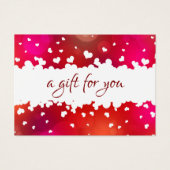 Carte cadeau Heureuse Sainte-Valentin Lovely Heart (Devant)