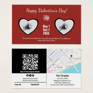 Carte cadeau Heureuse Sainte-Valentin One Rose