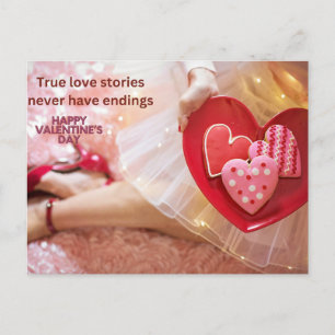 Carte cadeau Heureuse Sainte-Valentin pour elle