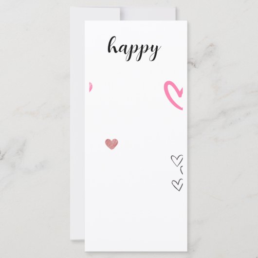 Carte cadeau heureux amis mignon (Devant)