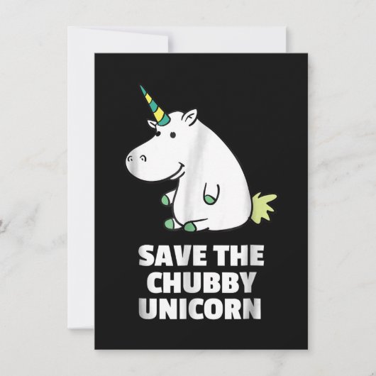 Carte Cadeau Hippo Lover| Hippo Chubby Unicorn | Hippo m (Devant)