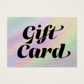 Carte cadeau Hologramme Esthétique de certificat t (Devant)