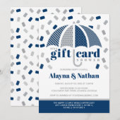 Carte-cadeau Invitation à une fête sous le thème b (Devant / Derrière)