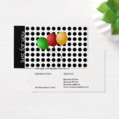 Carte Cadeau Juste pour vous Pois noir et blanc (Bureau)