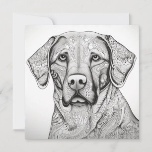 Carte cadeau Labrador Retriever