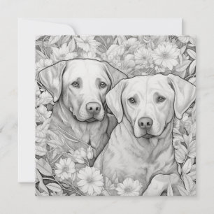 Carte cadeau Labrador Retriever