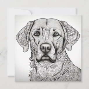 Carte Cadeau Labrador Retriever