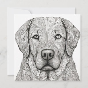 Carte cadeau Labrador Retriever