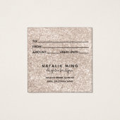 Carte cadeau Lace Lingerie Boutique (Dos)