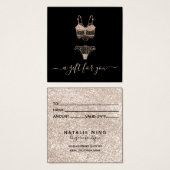 Carte cadeau Lace Lingerie Boutique (Devant & derrière)