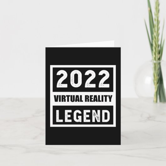 Carte Cadeau légendaire de réalité virtuelle 2022 (Devant)