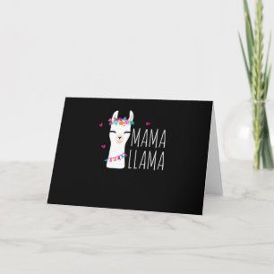 Carte Cadeau Llama Maman Llama