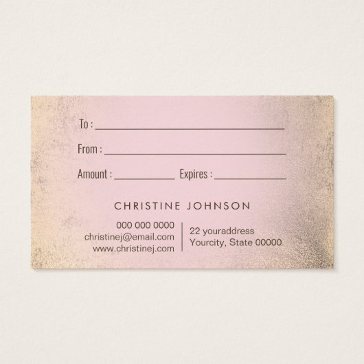 carte cadeau lotus (Dos)