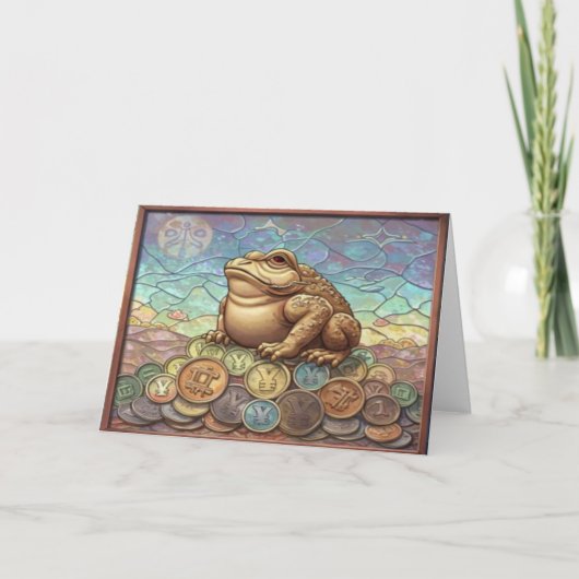 Carte cadeau Lucky Frog (Devant)